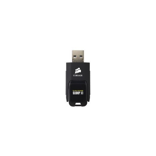 Corsair VOYAGER Slider X1 128GB USB3.0 Capless Design, Read 130MBs, Plug and Play
