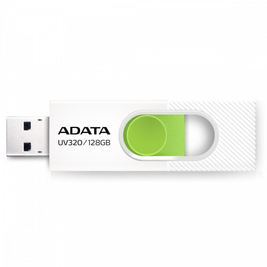 Adata Pendrive UV320 128GB USB3.2 biało-zielony