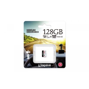 Kingston Karta microSD 128GB Endurance 95/45MB/s C10 A1 UHS-I