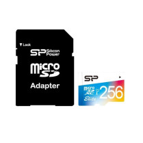 Silicon Power Karta pamięci microSDHC 256GB UHS-I U1 10MB/S SUPERIOR