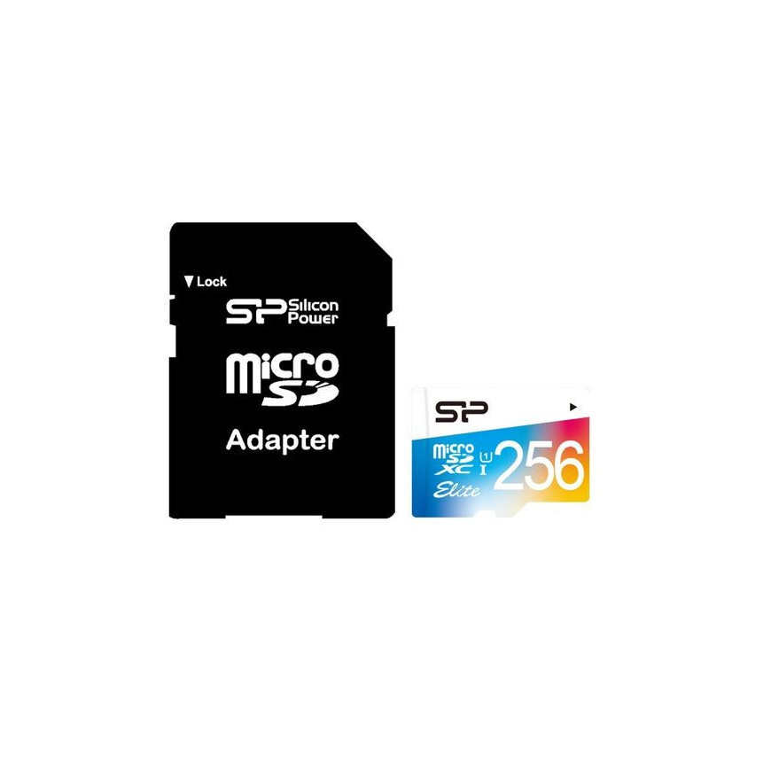 Silicon Power Karta pamięci microSDHC 256GB UHS-I U1 10MB/S SUPERIOR