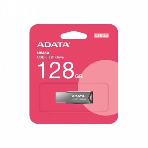 Adata Pendrive UV350 128GB USB 3.1 Metallic