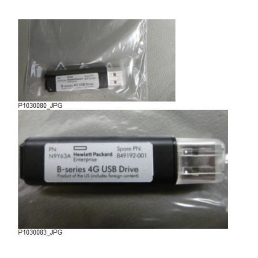 Hewlett Packard Enterprise HPE B-series 4G USB Drive N9Y63A