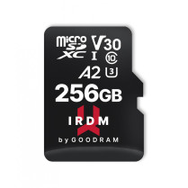 GOODRAM Karta pamięci microSD IRDM 256GB UHS-I U3 A2 + adapter