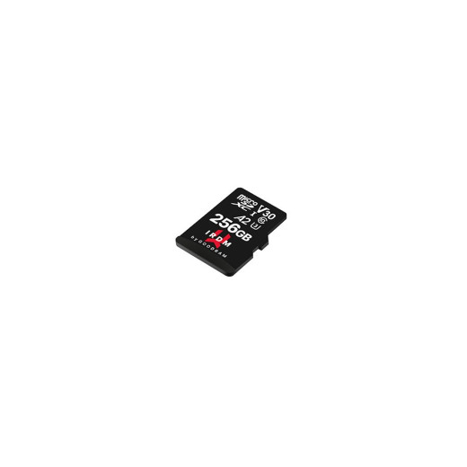 GOODRAM Karta pamięci microSD IRDM 256GB UHS-I U3 A2 + adapter