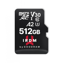 GOODRAM Karta pamięci microSD IRDM 512GB UHS-I U3 A2 + adapter