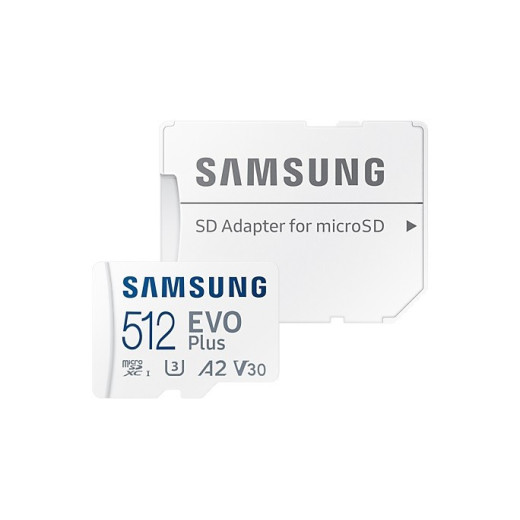 Samsung EVO Plus 512GB + adapter