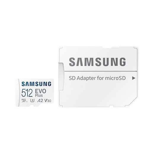 Samsung EVO Plus 512GB + adapter