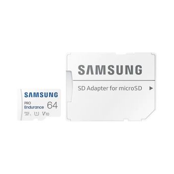 Samsung Karta pamięci Pro Endurance 64GB + Adapter