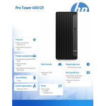 HP Inc. Desktop 400MT G9 i5-12500 512/16/DVD/W11P 6A837EA