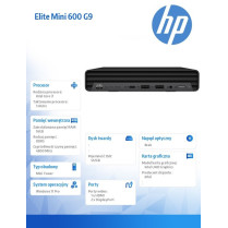 HP Inc. Komputer PC 600MT G9 i7-12700 512/16/W11P 6B2H0EA