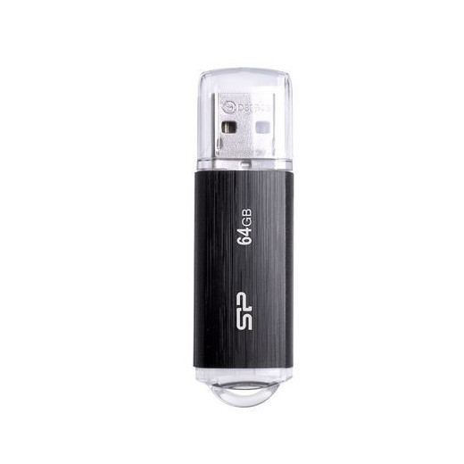 Silicon Power Pendrive ULTIMA U02/PLASTIC 64GB USB 2.0 BLACK