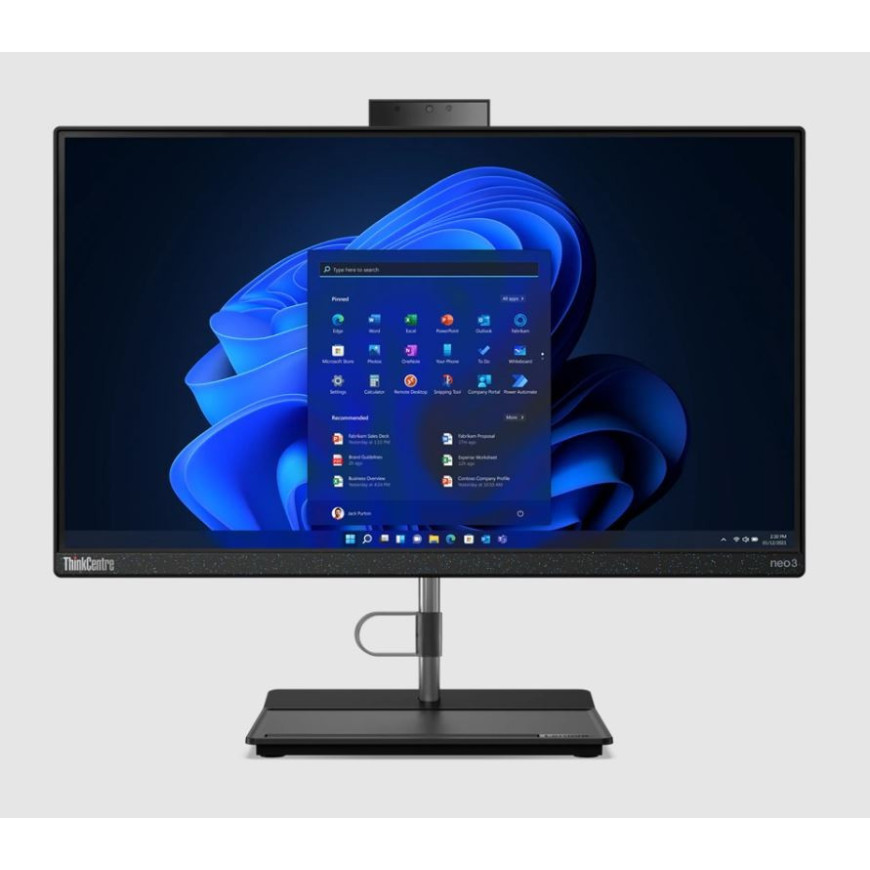 Lenovo Komputer AiO ThinkCentre neo 30a 12B000B3PB W11Pro i5-1240P/8GB/512GB/INT/DVD/23.8 FHD/1YRPremier Support + 3YRS OS