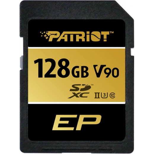Patriot Karta pamięci SDXC 128GB V90 UHS-II U3 C10 300/260MB/s