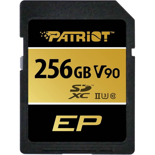 Patriot Karta pamięci SDXC 256GB V90 UHS-II U3 C10 300/260MB/s