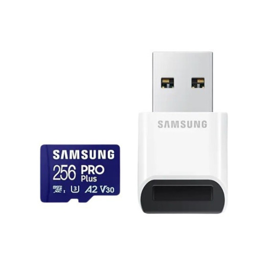 Samsung Karta pamięci PRO Plus 256GB + czytnik