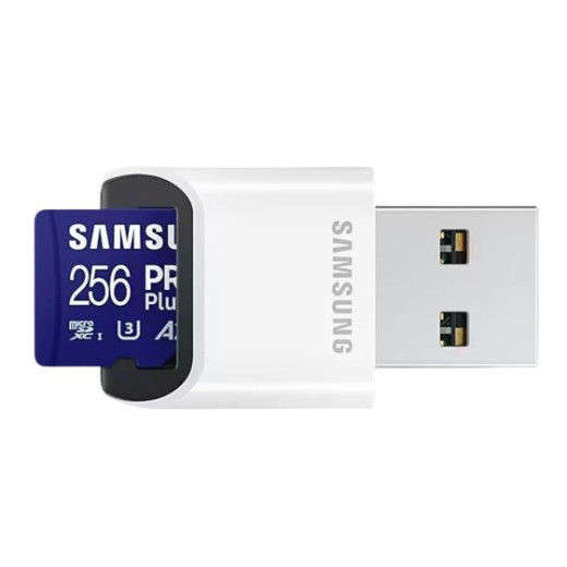 Samsung Karta pamięci PRO Plus 256GB + czytnik