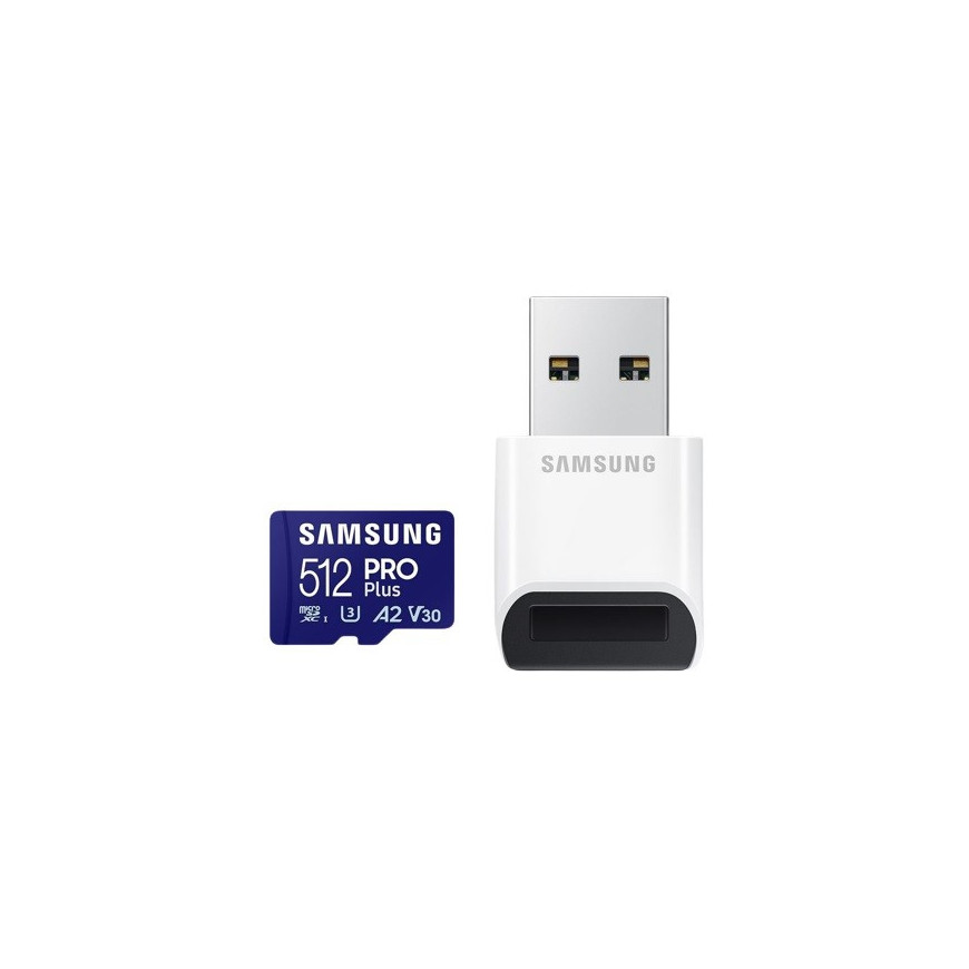 Samsung Karta pamięci PRO Plus 512GB + czytnik