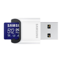 Samsung Karta pamięci PRO Plus 512GB + czytnik