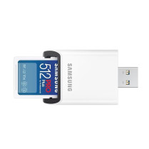 Samsung Karta pamięci SD PRO Plus 512GB + czytnik
