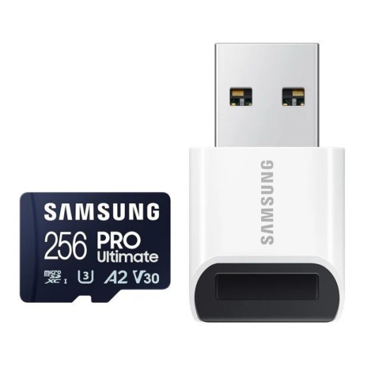 Samsung Karta pamięci PRO Ultimate 256GB + czytnik