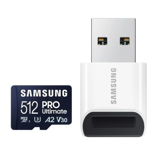 Samsung Karta pamięci PRO Ultimate 512GB + czytnik