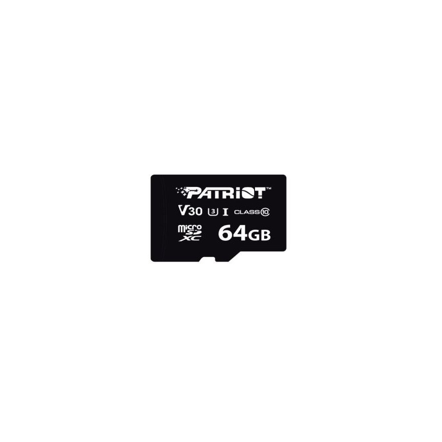 Patriot Karta MicroSDHC 64GB VX V30 C10 UHS-I U3