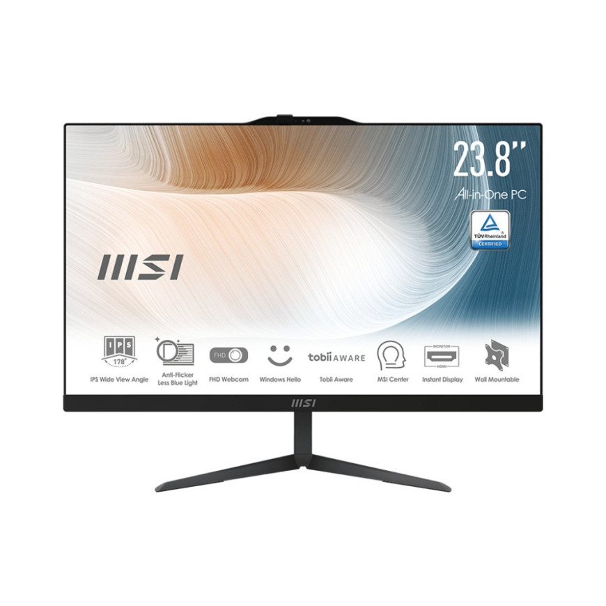 MSI Komputer All-in-One AM242P 12M-009EU W11P i7-1260P/16/512/UMA/24cale