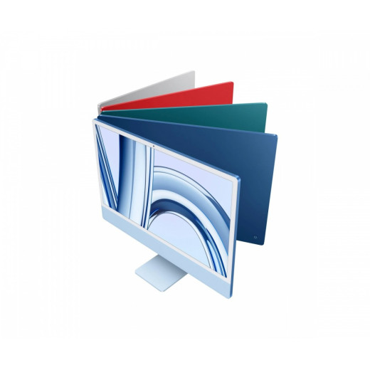 Apple iMac 24 cale: M3 8/8, 8GB, 256GB SSD - Zielony