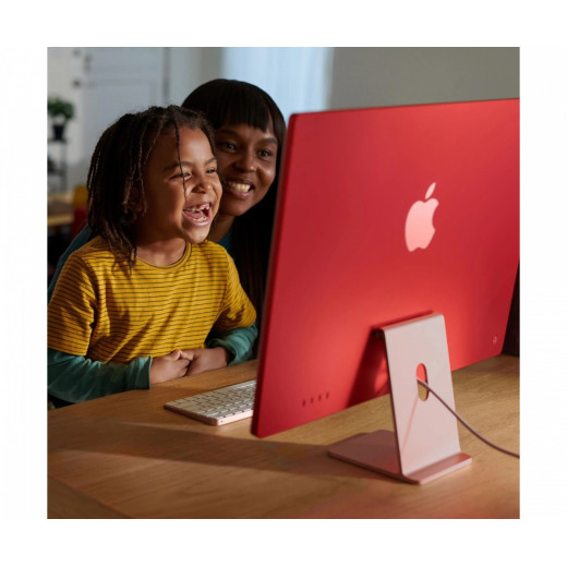 Apple iMac 24 cale: M3 8/10, 8GB, 256GB SSD - Różowy