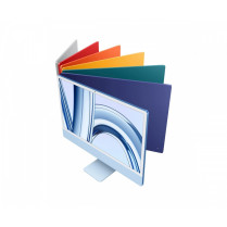 Apple iMac 24 cale: M3 8/10, 8GB, 256GB SSD - Różowy