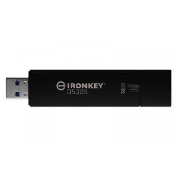 Kingston Pendrive 32GB D500S AES-256 FIPS 140-3 Lvl 3