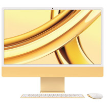 Apple iMac 24 cale: M3 8/10, 8GB, 256GB - Żółty