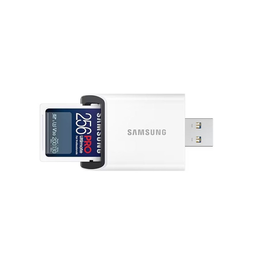 Samsung Karta pamięci SD PRO Ultimate 256GB + czytnik
