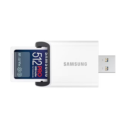 Samsung Karta pamięci SD Pro Ultimate 512GB + czytnik