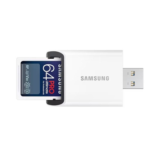 Samsung Karta pamięci SD Pro Ultimate 64GB + czytnik