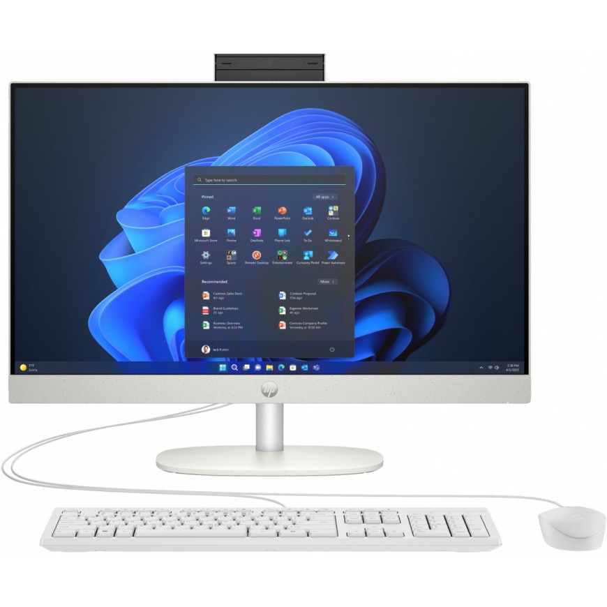 HP Inc. Komputer ProOne 240 G10 All-in-One i3-N200 512GB/8GB/W11P 936J1EA