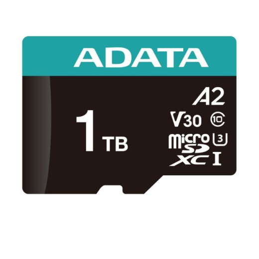 Adata Micro SD PremierPro 1TB UHS1 U3 V30 100/85 MB/s + adapter