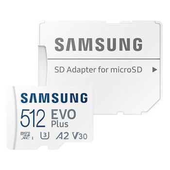 Samsung EVO Plus 512GB + adapter