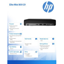 HP Inc. Desktop Elite Mini 800 G9 i5-13600 512GB/16GB/W11P 5M9T5EA