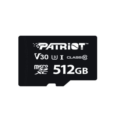 Patriot Karta microSDXC 512GB VX V30 Class 10 UHS-I U3