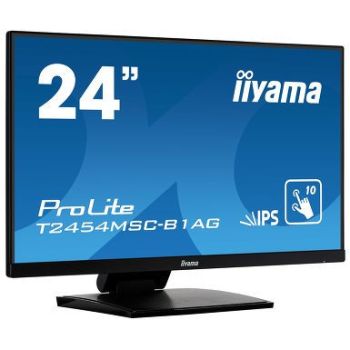 IIYAMA Monitor 24 T2454MSC-B1AG pojemnościowy 10PKT, IP, powłoka AG