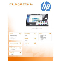 HP Inc. Monitor E27q G4 QHD 9VG82AA