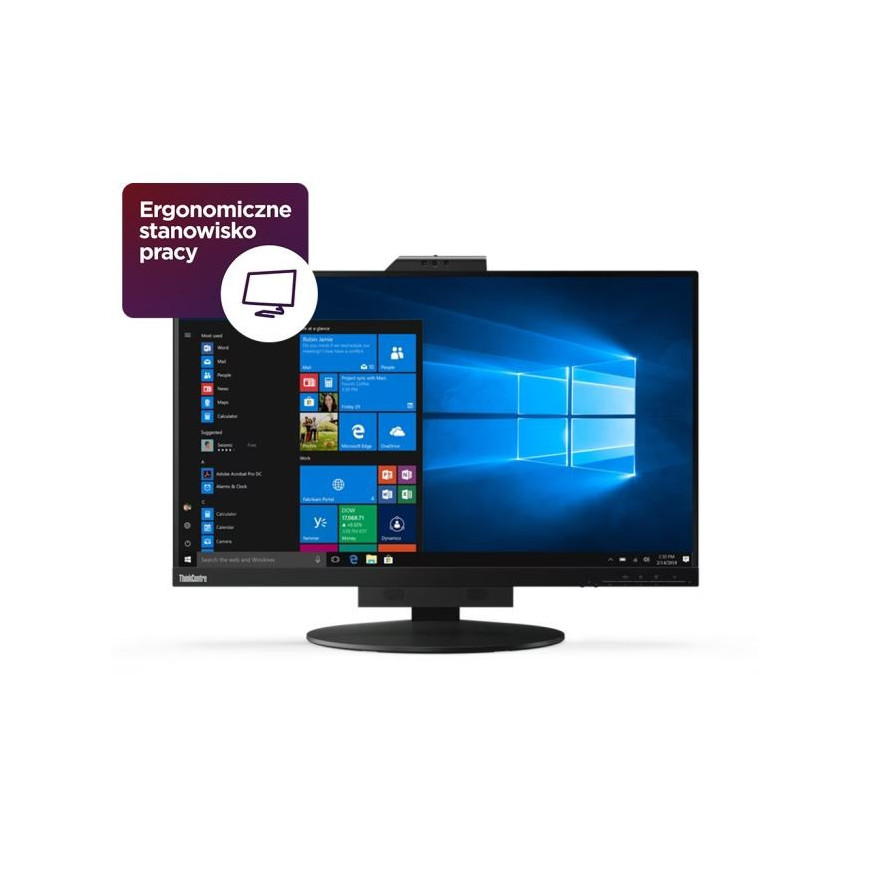 Lenovo Monitor 27.0 ThinkCentre Tiny-in-One 27 WLED 11JHRAT1EU