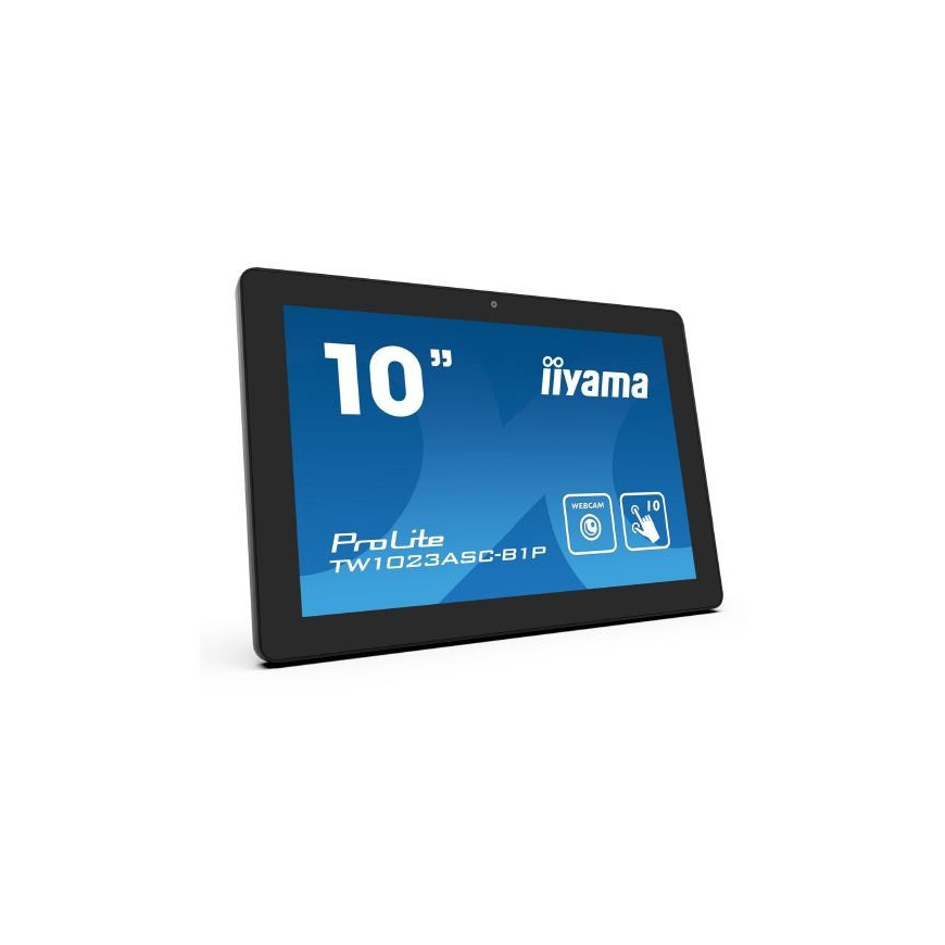 IIYAMA Monitor 10 cali TW1023ASC-B1P 10P.DOT.IPS,ANDROID,WIFI,CAM,MIC,USB