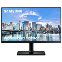 Samsung Monitor 24 cale T450FQ IPS 1920x1080 FHD 16:9 2xHDMI 1xDP 2xUSB 2.0 5ms 75Hz HAS+PIVOT płaski 3YOn-Site