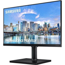Samsung Monitor 24 cale T450FQ IPS 1920x1080 FHD 16:9 2xHDMI 1xDP 2xUSB 2.0 5ms 75Hz HAS+PIVOT płaski 3YOn-Site