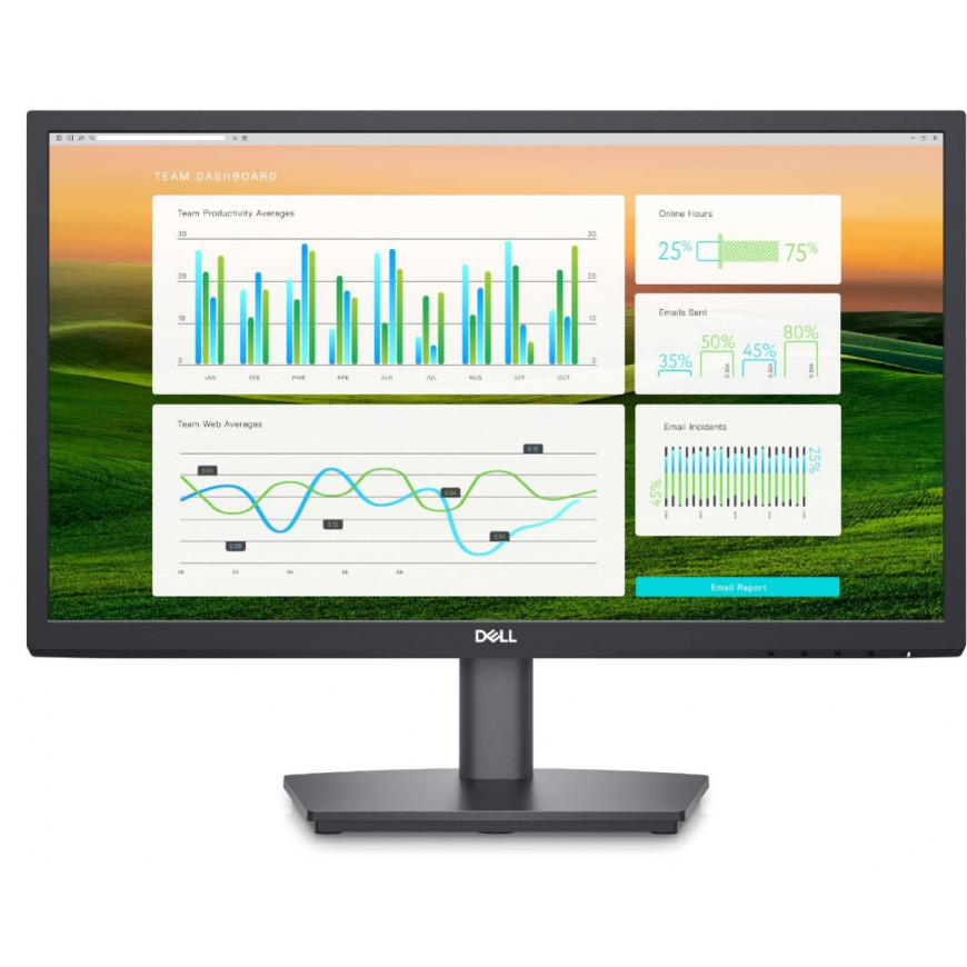 Dell Monitor E2222HS 21.5 cali LED 1920x1080/VGA/HDMI/DP/3Y