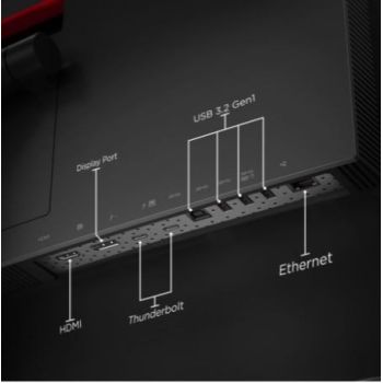 Lenovo Monitor 39.7 ThinkVision P40w-20 Ultra-Wide Curved LCD 62DDGAT6EU