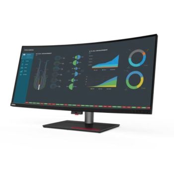 Lenovo Monitor 39.7 ThinkVision P40w-20 Ultra-Wide Curved LCD 62DDGAT6EU